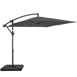 Beeram 96'' x 96'' Cantilever Umbrella with Counterweight